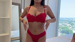 Behind Scenes Petite 18+ Dafne Michelle Huge Tits With Muscular Andres Acosta