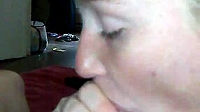 im gagging deepthroat choking on this pretty blonde cock sloppy spit handjob