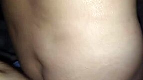 Curvy Ebony Boss Fingers Tuition Student's Fat Pussy in Bathroom