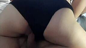 damn, my friend's bitch bounces on me hard without knowing i'm recording!