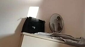 sneaky blowjob at friend's house with housewife's natural tits out?