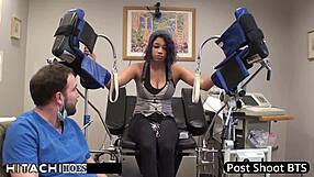 Phoenix Rose Endures Mandatory Hitachi Orgasms from Doctor Tampa in Latex Gloves