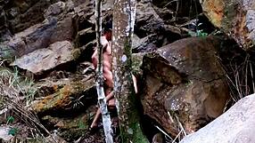 Latina sneaks stranger cock deep for secret pounding thrill.