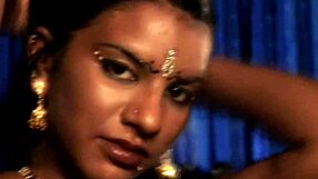sensual indian brunette dances nude teasing every curve erotically