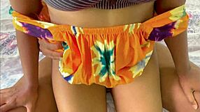 Desi Indian teen's big ass takes romantic hardcore cock pounding to cum explosion!