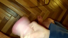 amateur handjob erupts massive cumshot from enormous cock
