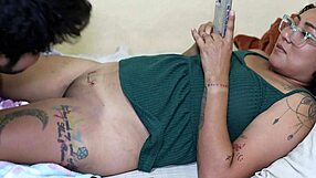 Does Tattooing This Sexy Slut's Juicy Pussy Make Her Creampie Payment Worth It?