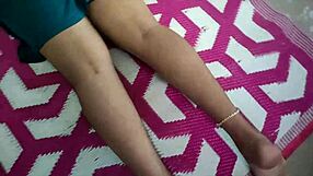 Desi Couple's Passionate Bedroom Kisses Ignite Deep Emotional Lust