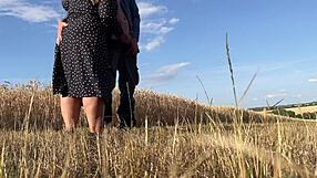 Mature Stepmom In Sexy Dress Jerks Son-In-Law Cum While Wife Watches Unaware