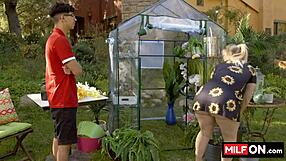 damn jenna starr gags on diego perez's monster cock!