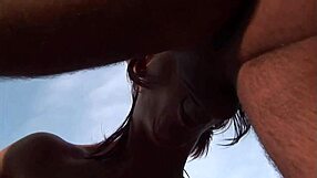 my hot grandma sucks cock fucks hard then slurps cummy reward from glass