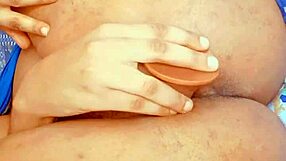 hairy lesbian solo fingers ass pussy masturbates squirts close up fingering