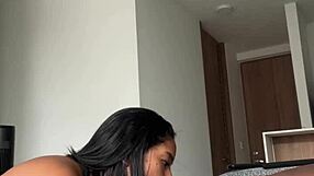 Nysdel Slurps Sloppy Blowjob on Stepbrother's Thick Cock Amateur Couple