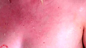 samantha rone slams pink toy in steamy shower fun