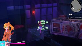 Gal Mikoto chainsaws through erotic eroge demo thrills!