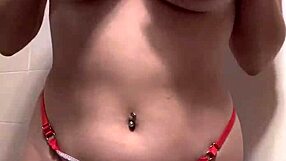 curvy latina's huge natural tits bounce in steamy solo compilation