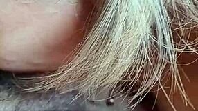 sneaky blowjob at friend's house with housewife's natural tits out?