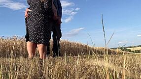 Mature Stepmom In Sexy Dress Jerks Son-In-Law Cum While Wife Watches Unaware