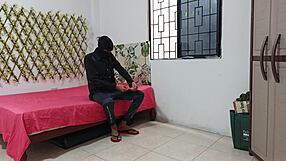 submissive latina neighbor in lingerie shakes her huge ass for cuckold husband