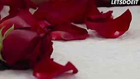 freya mayer uncovers hidden desires riding her lover's big cock missionary style on valentine's