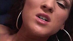 sunny jay's shaved holes stuffed and face blasted in wild milf threesome