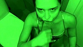 Classy blonde bombshell bent over nightclub toilet for rough doggystyle cum drench