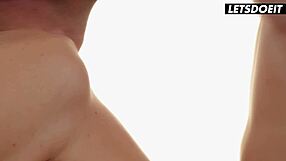 freya mayer uncovers hidden desires riding her lover's big cock missionary style on valentine's