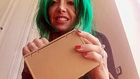 The giantess mistress hungers for your nerdy feet now