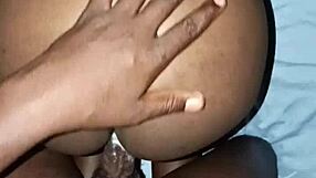 Ebonys Hot Girlfriend Creams On Dick Bent Over Doggystyle Full Clip