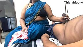 Maid Yeshoda gulps down throbbing cock!