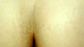 BENT OVER FOR JUICY ASSFUCK CREAMPIE WIFE TAKES HUGE LOAD IN HER ASSHOLE