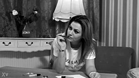 blonde teen model fucks amateurs and shows off tits