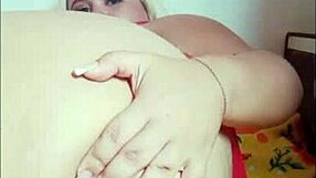 Hey check this curvy blonde using that huge tentacle monster toy