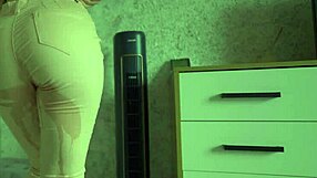 Female Desperation Peeing In Tight Jeans Homemade!