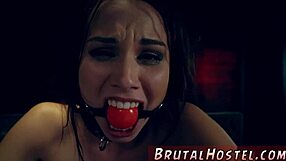 Amateur blonde teen strips on webcam gets bound ripped clothes gangbang and squirts extreme