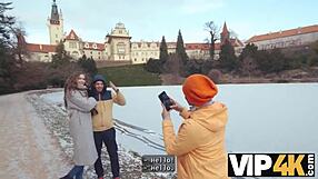 Vip4k Turns Innocent Wife Into Wild Threesome Slut By The Lake