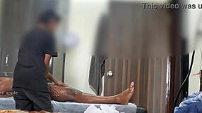 Thai Spa Girl Delivers Expert Oily Handjob Massage Climax