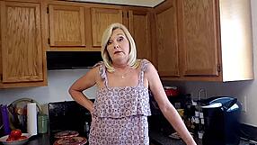 Rip Those Clothes! Best Payment is Housewife's Shaved Pussy Pound!