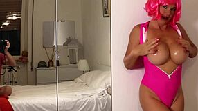 Oiled Big Boobs Lenushka Doll Cosplay Makes Her Horny Fuck Doll!