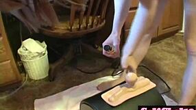 hey tawny, that sybian ride got your cock tugging wild??