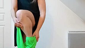 esclave f's teasing strip on st patrick's day