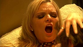 Cassie Courtland delivers facial cumshot wearing high heels