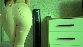 Female Desperation Peeing In Tight Jeans Homemade!