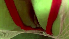 latina milf tiffanny stuffs anal beads in shaved ass homemade