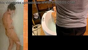 Sexy Brazilian Latina Takes Hot Shower Teasing Photographer Sensually