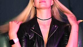 Blonde Babe Sucks Massive Dildo Inches from Camera in Wet Pussy Tease!