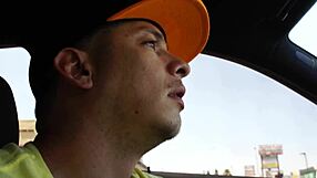 Mary Jean watches monster cock spew jizz all over shaved ass!