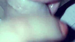 bbw amateur chubby latina slurps cock blows loads homemade homecoming bliss