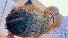 skinny latina pool slut spanked and fucked hard in juicy wet pussy apartment romp