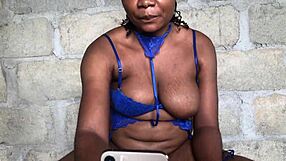 Asian fan's video call ends in submissive cum blast